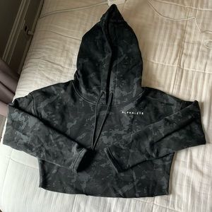 Alphalete Camo Cropped Sweater